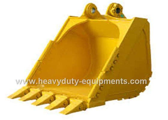 الصين 0.9-1.9 m3 Capacity Construction Equipment Spare Parts SDLG Excavator Bucket Five Teeth Type المزود