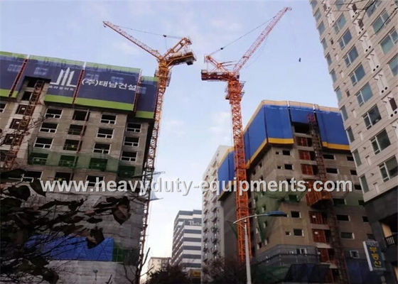 الصين 46M Free Height Construction Machinery Equipment Outside Climbing Tower Crane المزود