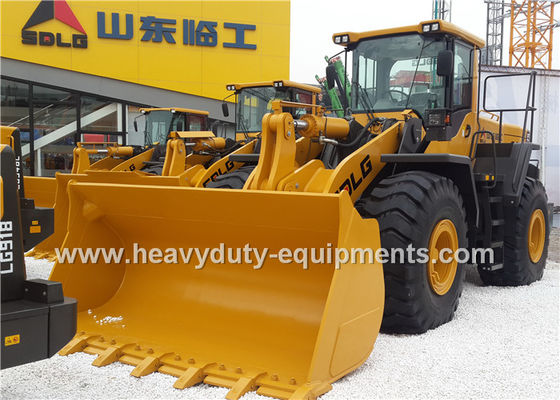 الصين Mining 7 Ton SDLG Construction Equipment Dual Brake Pedall With 4.2m3 GP bucket المزود