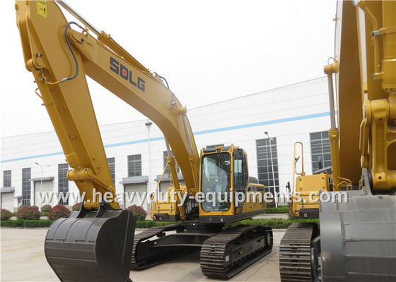 الصين 5.1km / h Hydraulic Crawler Excavator 172.5KN Digging Force Standard Cab With A / C المزود