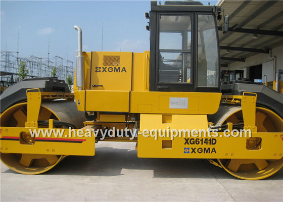 الصين XGMA road roller XG6141D type with 1400kg operating weight for compacting المزود