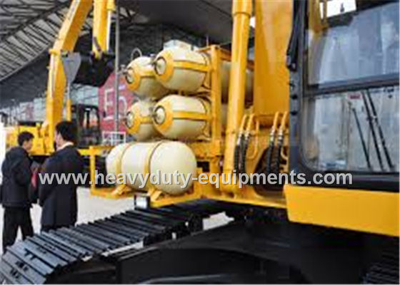 الصين XGMA XG822CNG / LNG Crawler hydraulic excavator with engine ShangChai المزود