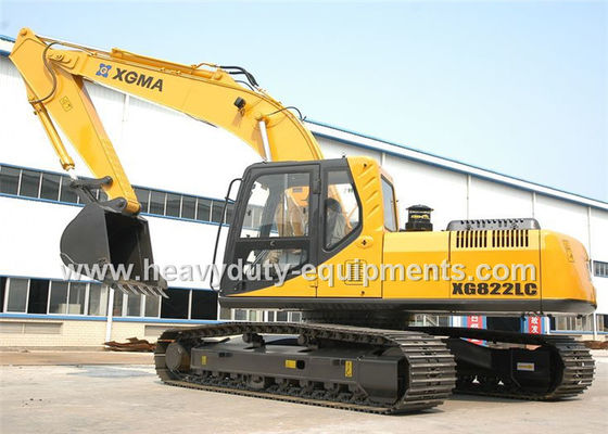 الصين XGMA XG822EL crawler hydraulic excavator with engine ShangChai operating weight 21.5 T المزود