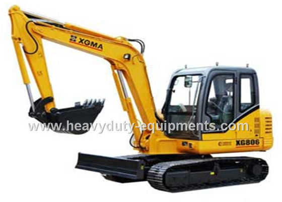 الصين XGMA XG806 hydraulic excavator equipped with standard attachment in 0.22 cbm المزود