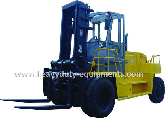 الصين 12 Ton Forklift Loading Truck 2890mm Wheelbase For Short Distance Transportation المزود