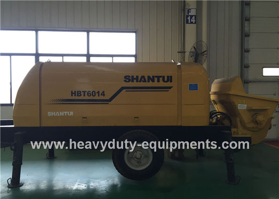 الصين SHANTUI HBT6016 trailer pump adopted to achieve good concrete suction performance المزود