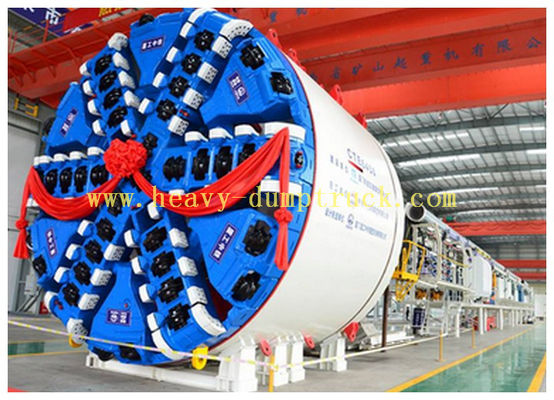 الصين Mix Type TBM deployed to bore tunnelin soft and hard strata characterized المزود
