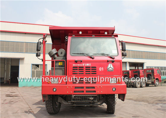 الصين 50 ton 6x4 dump truck / tipper dump truck with 14.00R25 tyre for congo mining area المزود