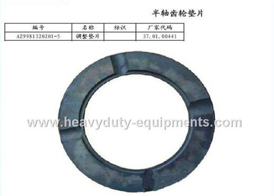 الصين Truck Spare Parts Half shaft gear washer part number AZ9981320201-5 المزود