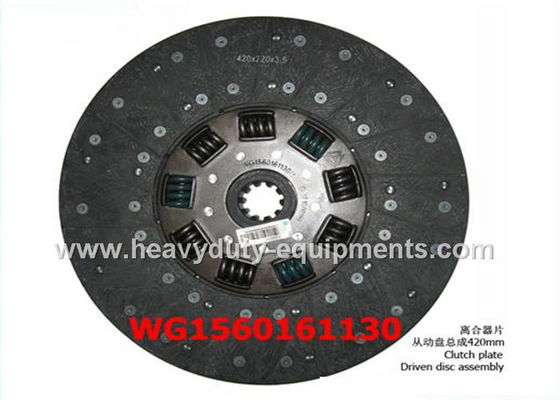 الصين Heavy Machinery Truck Spare Parts Spec Clutch Disc WG9114260420 8.91kg المزود