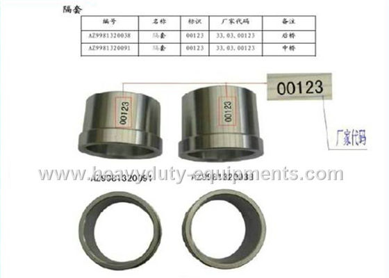 الصين sinotruk spare part distance sleeve part number AZ9981320038 etc with warranty المزود