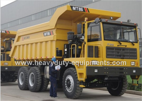 الصين Rated load 55 tons Off road Mining Dump Truck Tipper  309kW engine power with 30m3 body cargo Volume المزود