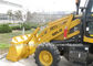 SDLG B877 8.4 Tons Backhoe Loader Machinery For Road Construction 0.18M3 Digger Bucket المزود