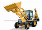 Carraro Axle Backhoe Loader B877 Road Construction Equipment 2716mm Dumping Height المزود