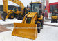 1800kg SDLG Backhoe Loader B877 Equipment For Road Construction Low Fuel Consumption المزود