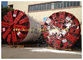 Dual Mode TBM used with gripper / open TBM and slurry TBM for hard rock and transitional mixed formations المزود