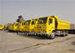 371HP SINOTRUCK HOWO 70 tons mining dump truck , parabolic leaf spring Tipper Dump Truck المزود