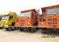 6x4 mining dump truck with HW7D cab and reinforce frame ISO / CCC Approved المزود