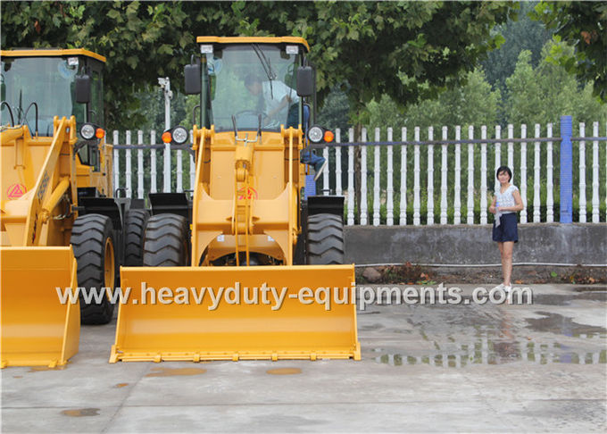 SINOMTP Wheel Loader With Hydraulic Control Standard Bucket 4600kgs Operating Weight