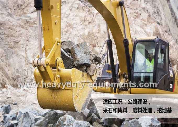 Caterpillar CAT320D2 L hydraulic excavator with maximum loading heigh 6490mm