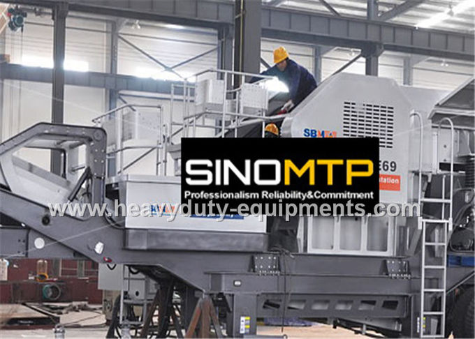 Mobile Jaw Crusher easy to control by equipping with high tech LCD touch screen