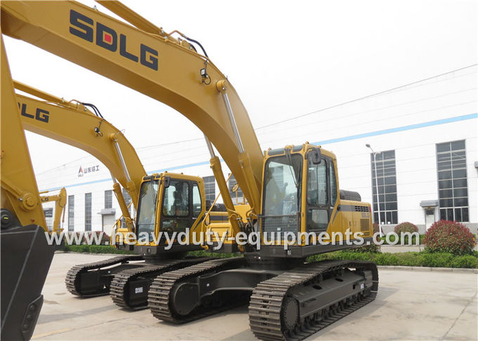 LINGONG hydraulic excavator LG6250E with pilot operation negative flow and VOLVO techinique