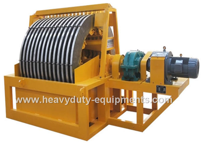 Dry separator with eccentric rotating magnetic system of 150t/h capacity
