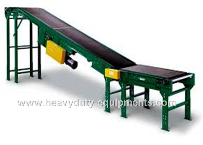 13-794 M3 / H Industrial Mining Equipment Cleated Belt Conveyor With Max 90° Inclination Angle