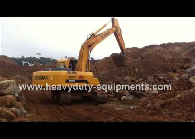 XGMA XG821 the crawler hydraulic excavator with standrad bucket capacity 0.85 m3