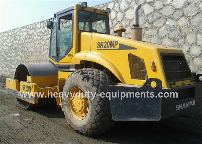 Shantui SR20MP road roller with mechanical drive ,20t operating weight, padfoot movable