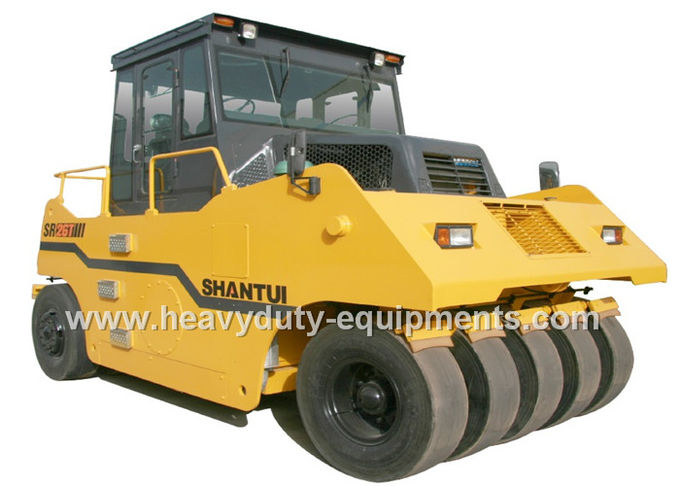 Shantui SR26T wheel road roller with 30000kg max. operating weight for compaction