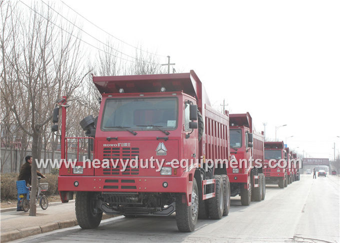 big loading  Mining dump truck 371 horsepower Left hand steering Vehicle from sinotruk