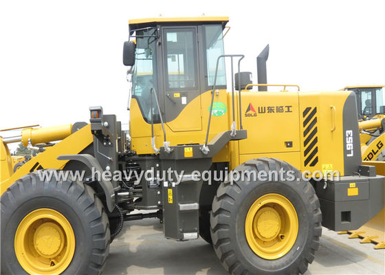 الصين SDLG LG953 wheel loader with anti adhesive bucket 2.8m3 or coal dozer for optional المزود